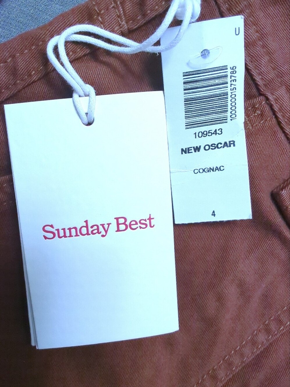 NWT Aritzia Sunday Best Oscar Cargo Pants Brown Utility Carpenter 90s Size 4 - Picture 6 of 8
